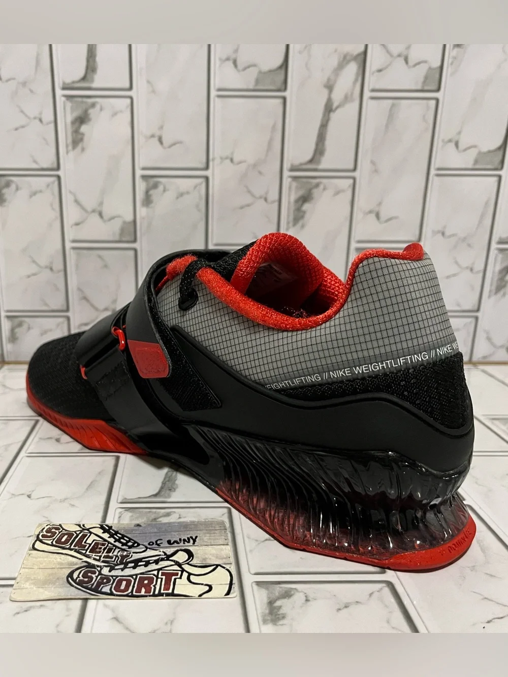 New Nike Romaleos 4 Weightlifting Shoes Gym Crossfit Workout Red Black Mens Size_10